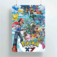 Onyourcases Pokemon X Y Custom Poster Silk Poster Wall Decor New Home Decoration Wall Art Satin Silky Decorative Wallpaper Personalized Wall Hanging 20x14 Inch 24x35 Inch Poster