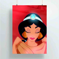 Onyourcases Princess Jasmine Custom Poster Silk Poster Wall Decor New Home Decoration Wall Art Satin Silky Decorative Wallpaper Personalized Wall Hanging 20x14 Inch 24x35 Inch Poster