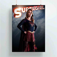 Onyourcases Supergirl Beauty Best Custom Poster Silk Poster Wall Decor New Home Decoration Wall Art Satin Silky Decorative Wallpaper Personalized Wall Hanging 20x14 Inch 24x35 Inch Poster