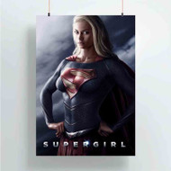 Onyourcases Supergirl Sexy Custom Poster Silk Poster Wall Decor New Home Decoration Wall Art Satin Silky Decorative Wallpaper Personalized Wall Hanging 20x14 Inch 24x35 Inch Poster