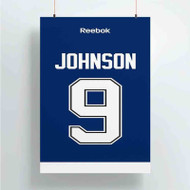 Onyourcases Tampa Bay Lightning Tyler Johnson Custom Poster Silk Poster Wall Decor New Home Decoration Wall Art Satin Silky Decorative Wallpaper Personalized Wall Hanging 20x14 Inch 24x35 Inch Poster