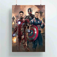 Onyourcases The Avengers Age of Ultron Best Custom Poster Silk Poster Wall Decor New Home Decoration Wall Art Satin Silky Decorative Wallpaper Personalized Wall Hanging 20x14 Inch 24x35 Inch Poster