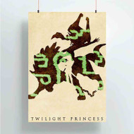 Onyourcases The Legend of Zelda Twilight Princess Best Custom Poster Silk Poster Wall Decor New Home Decoration Wall Art Satin Silky Decorative Wallpaper Personalized Wall Hanging 20x14 Inch 24x35 Inch Poster