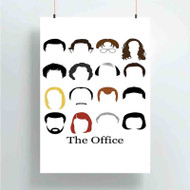 Onyourcases The Office Tv Series Custom Poster Silk Poster Wall Decor New Home Decoration Wall Art Satin Silky Decorative Wallpaper Personalized Wall Hanging 20x14 Inch 24x35 Inch Poster