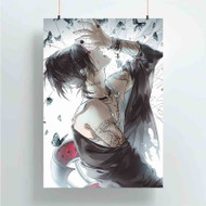 Onyourcases Tokyo Ghoul Uta Custom Poster Silk Poster Wall Decor New Home Decoration Wall Art Satin Silky Decorative Wallpaper Personalized Wall Hanging 20x14 Inch 24x35 Inch Poster