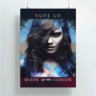 Onyourcases Tove Lo Queen of The Clouds Custom Poster Silk Poster Wall Decor New Home Decoration Wall Art Satin Silky Decorative Wallpaper Personalized Wall Hanging 20x14 Inch 24x35 Inch Poster