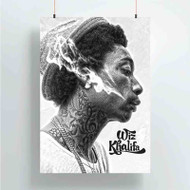 Onyourcases Wiz Khalifa Best Custom Poster Silk Poster Wall Decor New Home Decoration Wall Art Satin Silky Decorative Wallpaper Personalized Wall Hanging 20x14 Inch 24x35 Inch Poster