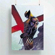 Onyourcases Wolverine Custom Poster Silk Poster Wall Decor New Home Decoration Wall Art Satin Silky Decorative Wallpaper Personalized Wall Hanging 20x14 Inch 24x35 Inch Poster