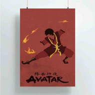 Onyourcases Zuko Avatar Custom Poster Silk Poster Wall Decor New Home Decoration Wall Art Satin Silky Decorative Wallpaper Personalized Wall Hanging 20x14 Inch 24x35 Inch Poster