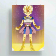 Onyourcases Cabba as Super Saiyan Dragon Ball Super Custom Poster Silk Poster Wall Decor Home Art Decoration Wall Art Satin Silky Decorative Wallpaper Personalized Wall Hanging 20x14 Inch 24x35 Inch Poster