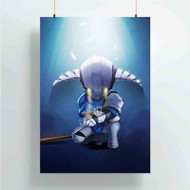 Onyourcases Chibi Sven Dota 2 Custom Poster Silk Poster Wall Decor Home Art Decoration Wall Art Satin Silky Decorative Wallpaper Personalized Wall Hanging 20x14 Inch 24x35 Inch Poster