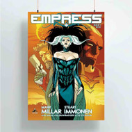 Onyourcases Empress Marvel Custom Poster Silk Poster Wall Decor Home Art Decoration Wall Art Satin Silky Decorative Wallpaper Personalized Wall Hanging 20x14 Inch 24x35 Inch Poster