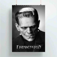 Onyourcases Frankenstein Custom Poster Silk Poster Wall Decor Home Art Decoration Wall Art Satin Silky Decorative Wallpaper Personalized Wall Hanging 20x14 Inch 24x35 Inch Poster