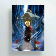 Onyourcases Fullmetal Alchemist Alphonse Elric and Edward Elric Custom Poster Silk Poster Wall Decor Home Art Decoration Wall Art Satin Silky Decorative Wallpaper Personalized Wall Hanging 20x14 Inch 24x35 Inch Poster