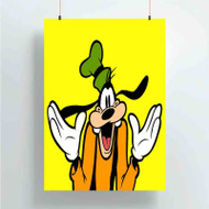 Onyourcases Goofy Disney Custom Poster Silk Poster Wall Decor Home Art Decoration Wall Art Satin Silky Decorative Wallpaper Personalized Wall Hanging 20x14 Inch 24x35 Inch Poster
