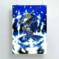 Onyourcases Kingdom Hearts Art Great Custom Poster Silk Poster Wall Decor Home Art Decoration Wall Art Satin Silky Decorative Wallpaper Personalized Wall Hanging 20x14 Inch 24x35 Inch Poster