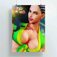 Onyourcases Laura Street Fighter 5 Custom Poster Silk Poster Wall Decor Home Art Decoration Wall Art Satin Silky Decorative Wallpaper Personalized Wall Hanging 20x14 Inch 24x35 Inch Poster