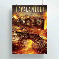 Onyourcases Lavalantula Fire Burns Lava BItes Custom Poster Silk Poster Wall Decor Home Art Decoration Wall Art Satin Silky Decorative Wallpaper Personalized Wall Hanging 20x14 Inch 24x35 Inch Poster