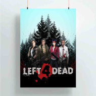 Onyourcases Left 4 Dead Gameplay Custom Poster Silk Poster Wall Decor Home Art Decoration Wall Art Satin Silky Decorative Wallpaper Personalized Wall Hanging 20x14 Inch 24x35 Inch Poster