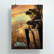 Onyourcases Leonardo Teenage Mutant Ninja Turtles Out of the Shadows Custom Poster Silk Poster Wall Decor Home Art Decoration Wall Art Satin Silky Decorative Wallpaper Personalized Wall Hanging 20x14 Inch 24x35 Inch Poster