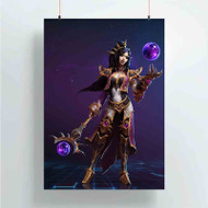 Onyourcases Li Ming Heroes of Storm Custom Poster Silk Poster Wall Decor Home Art Decoration Wall Art Satin Silky Decorative Wallpaper Personalized Wall Hanging 20x14 Inch 24x35 Inch Poster