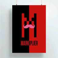Onyourcases Markiplier Great Custom Poster Silk Poster Wall Decor Home Art Decoration Wall Art Satin Silky Decorative Wallpaper Personalized Wall Hanging 20x14 Inch 24x35 Inch Poster
