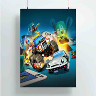 Onyourcases Micro Machines World Series Custom Poster Silk Poster Wall Decor Home Art Decoration Wall Art Satin Silky Decorative Wallpaper Personalized Wall Hanging 20x14 Inch 24x35 Inch Poster