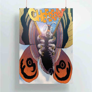 Onyourcases Mothra Godzilla Custom Poster Silk Poster Wall Decor Home Art Decoration Wall Art Satin Silky Decorative Wallpaper Personalized Wall Hanging 20x14 Inch 24x35 Inch Poster