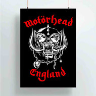 Onyourcases Motorhead England Thrash Band Custom Poster Silk Poster Wall Decor Home Art Decoration Wall Art Satin Silky Decorative Wallpaper Personalized Wall Hanging 20x14 Inch 24x35 Inch Poster
