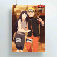 Onyourcases Naruto and Hinata Naruto Shippuden Custom Poster Silk Poster Wall Decor Home Art Decoration Wall Art Satin Silky Decorative Wallpaper Personalized Wall Hanging 20x14 Inch 24x35 Inch Poster