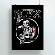 Onyourcases No FX Punk Band Custom Poster Silk Poster Wall Decor Home Art Decoration Wall Art Satin Silky Decorative Wallpaper Personalized Wall Hanging 20x14 Inch 24x35 Inch Poster