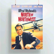 Onyourcases North by Northwest Custom Poster Silk Poster Wall Decor Home Art Decoration Wall Art Satin Silky Decorative Wallpaper Personalized Wall Hanging 20x14 Inch 24x35 Inch Poster
