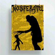 Onyourcases Nosferatu Custom Poster Silk Poster Wall Decor Home Art Decoration Wall Art Satin Silky Decorative Wallpaper Personalized Wall Hanging 20x14 Inch 24x35 Inch Poster