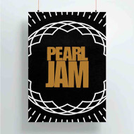Onyourcases Pearl Jam Great Custom Poster Silk Poster Wall Decor Home Art Decoration Wall Art Satin Silky Decorative Wallpaper Personalized Wall Hanging 20x14 Inch 24x35 Inch Poster
