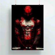 Onyourcases Punisher and Daredevil Custom Poster Silk Poster Wall Decor Home Art Decoration Wall Art Satin Silky Decorative Wallpaper Personalized Wall Hanging 20x14 Inch 24x35 Inch Poster