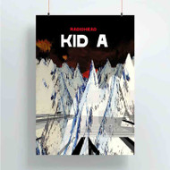 Onyourcases Radiohead Kid A Custom Poster Silk Poster Wall Decor Home Art Decoration Wall Art Satin Silky Decorative Wallpaper Personalized Wall Hanging 20x14 Inch 24x35 Inch Poster