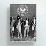 Onyourcases Ramones Great Custom Poster Silk Poster Wall Decor Home Art Decoration Wall Art Satin Silky Decorative Wallpaper Personalized Wall Hanging 20x14 Inch 24x35 Inch Poster