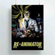 Onyourcases Re Animator Custom Poster Silk Poster Wall Decor Home Art Decoration Wall Art Satin Silky Decorative Wallpaper Personalized Wall Hanging 20x14 Inch 24x35 Inch Poster