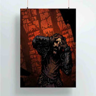 Onyourcases Red Hook s Darkest Dungeon Custom Poster Silk Poster Wall Decor Home Art Decoration Wall Art Satin Silky Decorative Wallpaper Personalized Wall Hanging 20x14 Inch 24x35 Inch Poster