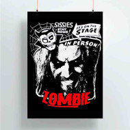 Onyourcases Rob Zombie Custom Poster Silk Poster Wall Decor Home Art Decoration Wall Art Satin Silky Decorative Wallpaper Personalized Wall Hanging 20x14 Inch 24x35 Inch Poster