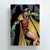 Onyourcases Robin DC Comics Custom Poster Silk Poster Wall Decor Home Art Decoration Wall Art Satin Silky Decorative Wallpaper Personalized Wall Hanging 20x14 Inch 24x35 Inch Poster