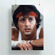 Onyourcases Rocky Balboa Great Custom Poster Silk Poster Wall Decor Home Art Decoration Wall Art Satin Silky Decorative Wallpaper Personalized Wall Hanging 20x14 Inch 24x35 Inch Poster
