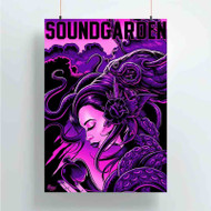 Onyourcases Soundgarden Custom Poster Silk Poster Wall Decor Home Art Decoration Wall Art Satin Silky Decorative Wallpaper Personalized Wall Hanging 20x14 Inch 24x35 Inch Poster
