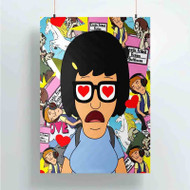Onyourcases Tina Belcher Bob s Burgers Custom Poster Silk Poster Wall Decor Home Art Decoration Wall Art Satin Silky Decorative Wallpaper Personalized Wall Hanging 20x14 Inch 24x35 Inch Poster