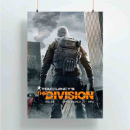 Onyourcases Tom Clancy s The Division Gameplay Great Custom Poster Silk Poster Wall Decor Home Art Decoration Wall Art Satin Silky Decorative Wallpaper Personalized Wall Hanging 20x14 Inch 24x35 Inch Poster