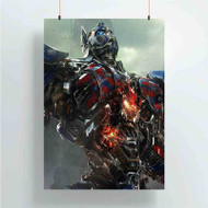 Onyourcases Transformer Age of Extinction Optimus Prime Custom Poster Silk Poster Wall Decor Home Art Decoration Wall Art Satin Silky Decorative Wallpaper Personalized Wall Hanging 20x14 Inch 24x35 Inch Poster
