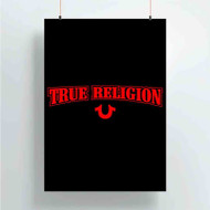 Onyourcases True Religion Custom Poster Silk Poster Wall Decor Home Art Decoration Wall Art Satin Silky Decorative Wallpaper Personalized Wall Hanging 20x14 Inch 24x35 Inch Poster