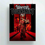 Onyourcases Unreal Tournament 3 Custom Poster Silk Poster Wall Decor Home Art Decoration Wall Art Satin Silky Decorative Wallpaper Personalized Wall Hanging 20x14 Inch 24x35 Inch Poster