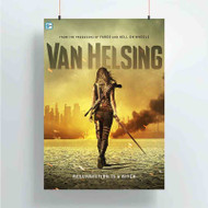 Onyourcases Van Helsing Custom Poster Silk Poster Wall Decor Home Art Decoration Wall Art Satin Silky Decorative Wallpaper Personalized Wall Hanging 20x14 Inch 24x35 Inch Poster