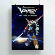 Onyourcases Voltron Legendary Defender Art Great Custom Poster Silk Poster Wall Decor Home Art Decoration Wall Art Satin Silky Decorative Wallpaper Personalized Wall Hanging 20x14 Inch 24x35 Inch Poster
